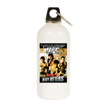 UFC 53: Heavy Hitters (2005) White Water Bottle With Carabiner