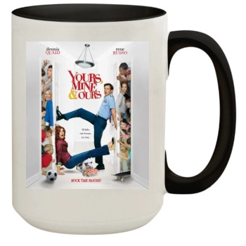 Yours Mine And Ours (2005) 15oz Colored Inner & Handle Mug