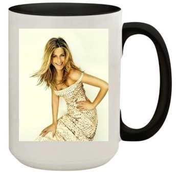 Jennifer Aniston 15oz Colored Inner & Handle Mug