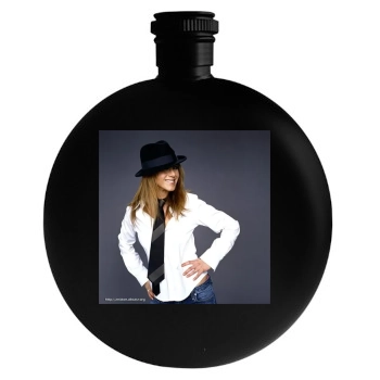 Jennifer Aniston Round Flask