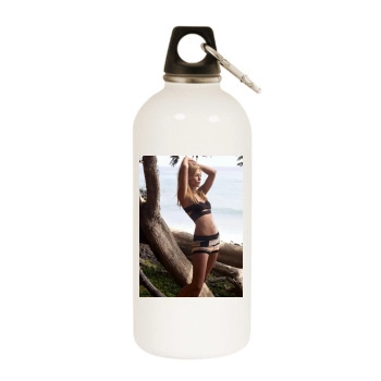 Jennifer Aniston White Water Bottle With Carabiner