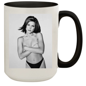 Jennifer Aniston 15oz Colored Inner & Handle Mug