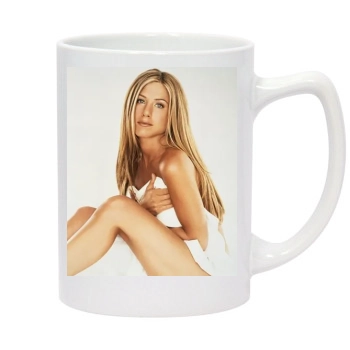 Jennifer Aniston 14oz White Statesman Mug