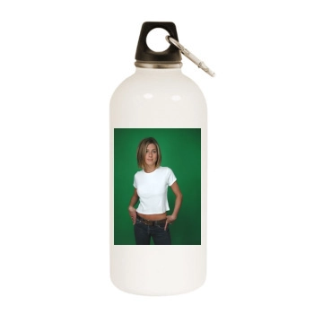 Jennifer Aniston White Water Bottle With Carabiner