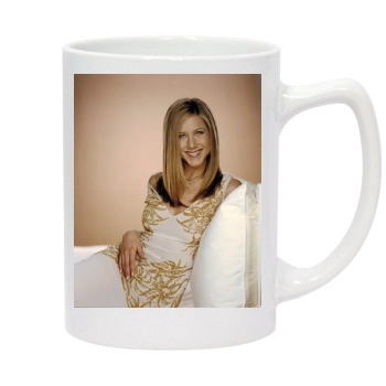 Jennifer Aniston 14oz White Statesman Mug