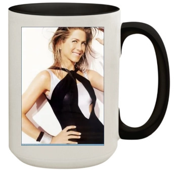 Jennifer Aniston 15oz Colored Inner & Handle Mug