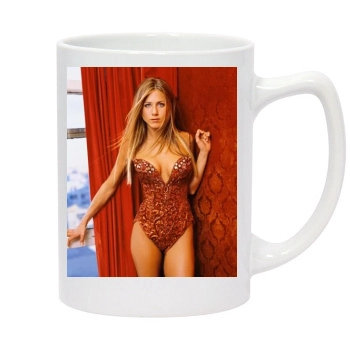 Jennifer Aniston 14oz White Statesman Mug