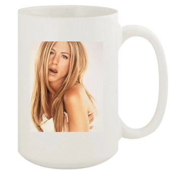 Jennifer Aniston 15oz White Mug