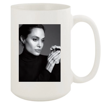 Angelina Jolie 15oz White Mug