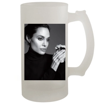 Angelina Jolie 16oz Frosted Beer Stein