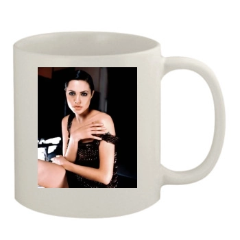 Angelina Jolie 11oz White Mug