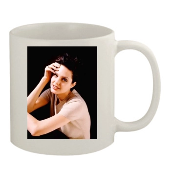 Angelina Jolie 11oz White Mug