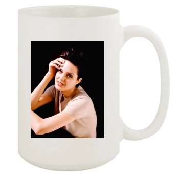 Angelina Jolie 15oz White Mug