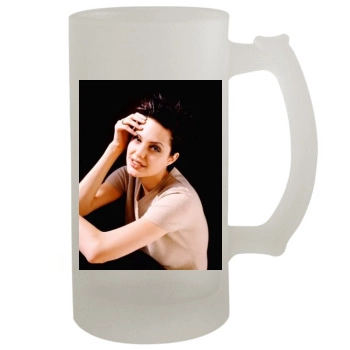 Angelina Jolie 16oz Frosted Beer Stein