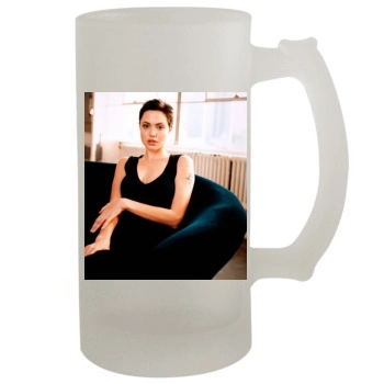 Angelina Jolie 16oz Frosted Beer Stein