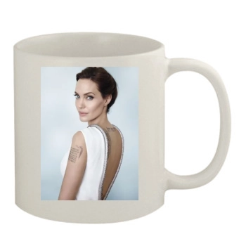 Angelina Jolie 11oz White Mug