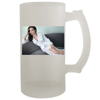 Angelina Jolie 16oz Frosted Beer Stein