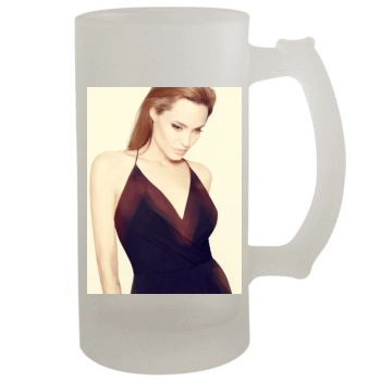 Angelina Jolie 16oz Frosted Beer Stein