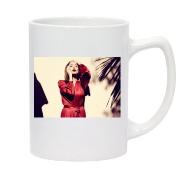 Angelina Jolie 14oz White Statesman Mug