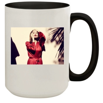 Angelina Jolie 15oz Colored Inner & Handle Mug