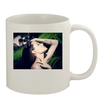 Angelina Jolie 11oz White Mug