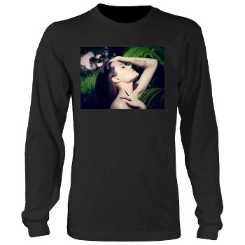 Angelina Jolie Men's Heavy Long Sleeve TShirt