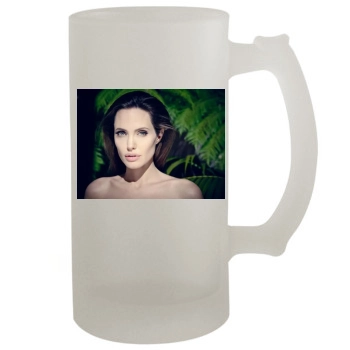 Angelina Jolie 16oz Frosted Beer Stein