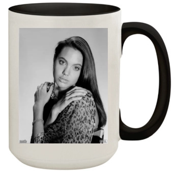 Angelina Jolie 15oz Colored Inner & Handle Mug