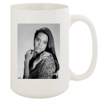 Angelina Jolie 15oz White Mug