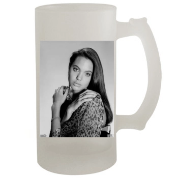 Angelina Jolie 16oz Frosted Beer Stein