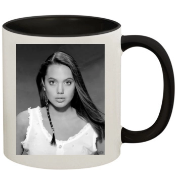 Angelina Jolie 11oz Colored Inner & Handle Mug