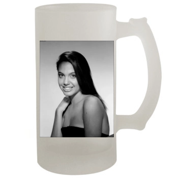 Angelina Jolie 16oz Frosted Beer Stein