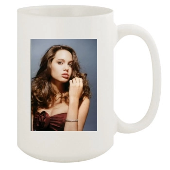 Angelina Jolie 15oz White Mug