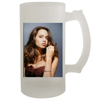 Angelina Jolie 16oz Frosted Beer Stein