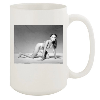 Angelina Jolie 15oz White Mug