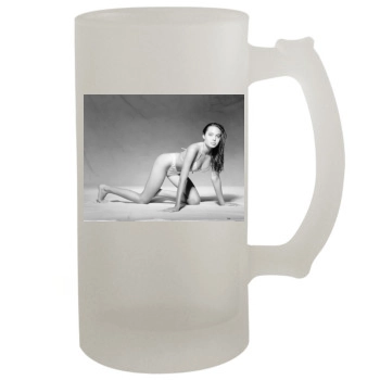 Angelina Jolie 16oz Frosted Beer Stein