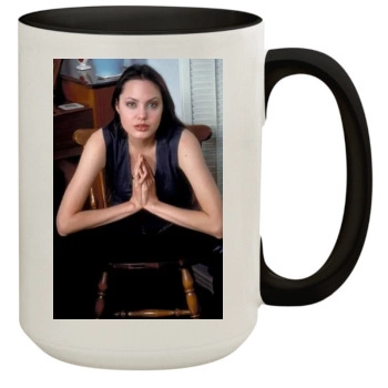 Angelina Jolie 15oz Colored Inner & Handle Mug