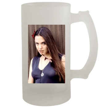 Angelina Jolie 16oz Frosted Beer Stein