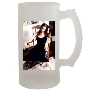 Angelina Jolie 16oz Frosted Beer Stein