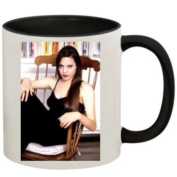 Angelina Jolie 11oz Colored Inner & Handle Mug