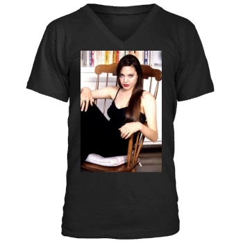 Angelina Jolie Men's V-Neck T-Shirt