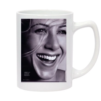 Jennifer Aniston 14oz White Statesman Mug