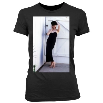 Angelina Jolie Women's Junior Cut Crewneck T-Shirt