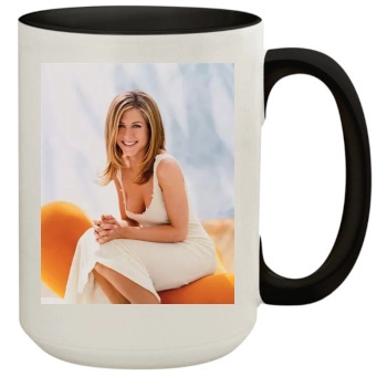 Jennifer Aniston 15oz Colored Inner & Handle Mug