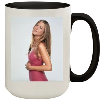 Jennifer Aniston 15oz Colored Inner & Handle Mug