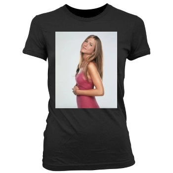 Jennifer Aniston Women's Junior Cut Crewneck T-Shirt