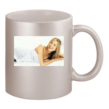 Jennifer Aniston 11oz Metallic Silver Mug