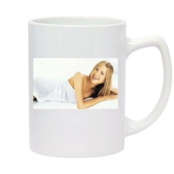 Jennifer Aniston 14oz White Statesman Mug