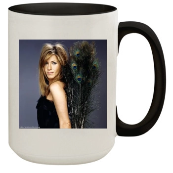 Jennifer Aniston 15oz Colored Inner & Handle Mug