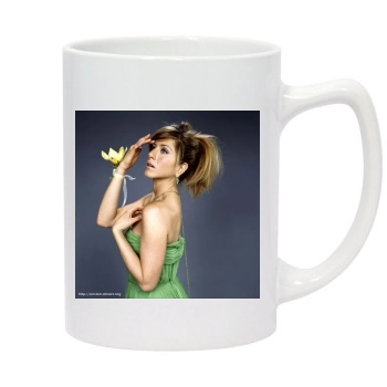 Jennifer Aniston 14oz White Statesman Mug